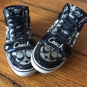 Authentic Coach High Top Sneakers